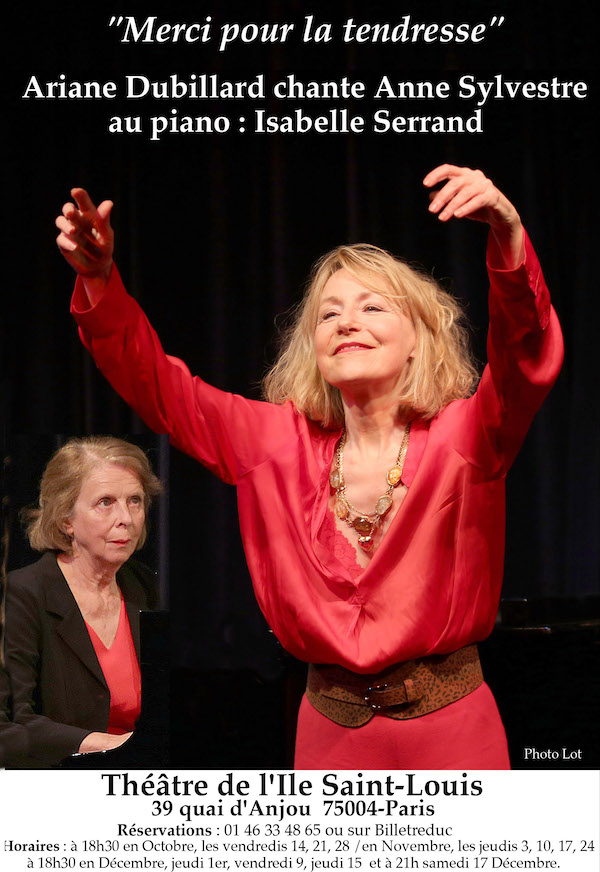 Merci pour la tendresse - hommage à Anne Sylvestre