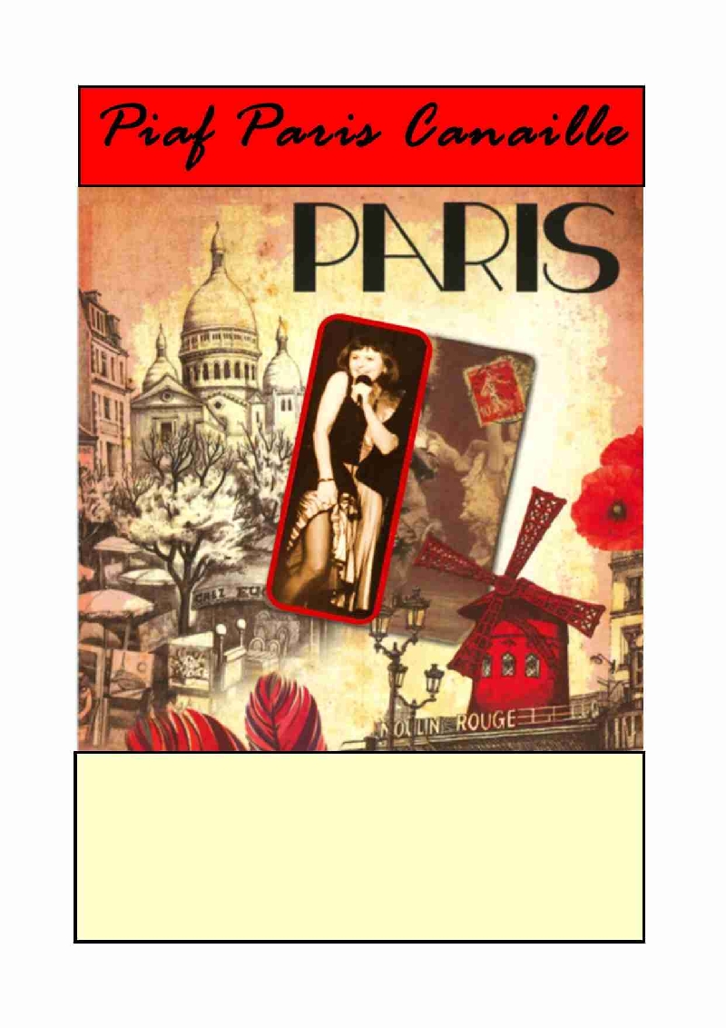 Piaf Paris Canaille