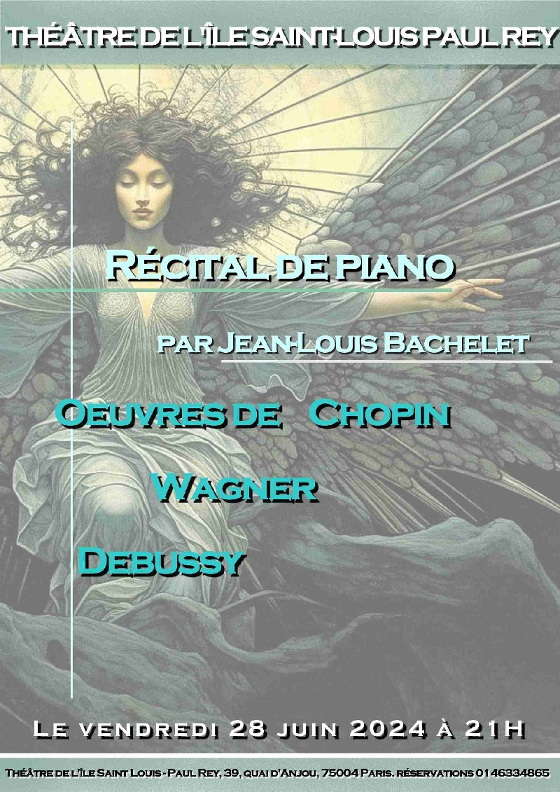 Récital de Jean-Louis Bachelet, Piano