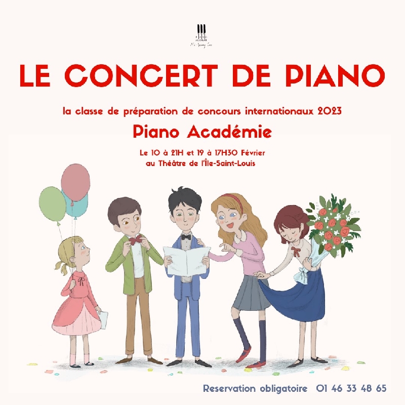 Récital de Piano, La musique classique des 19ème et 20ème siècles.