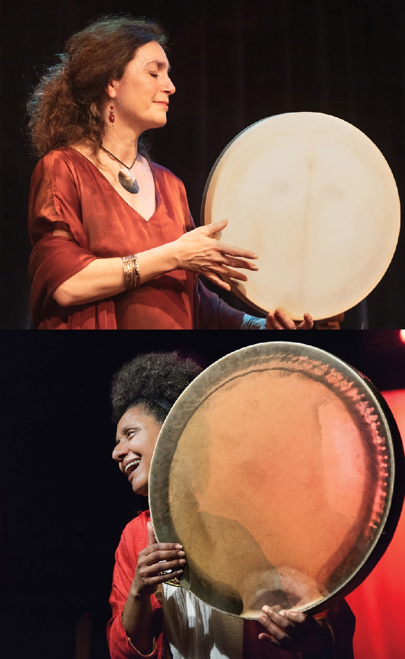 Roses des Vents - duo Nawal et Catherine Braslavsky